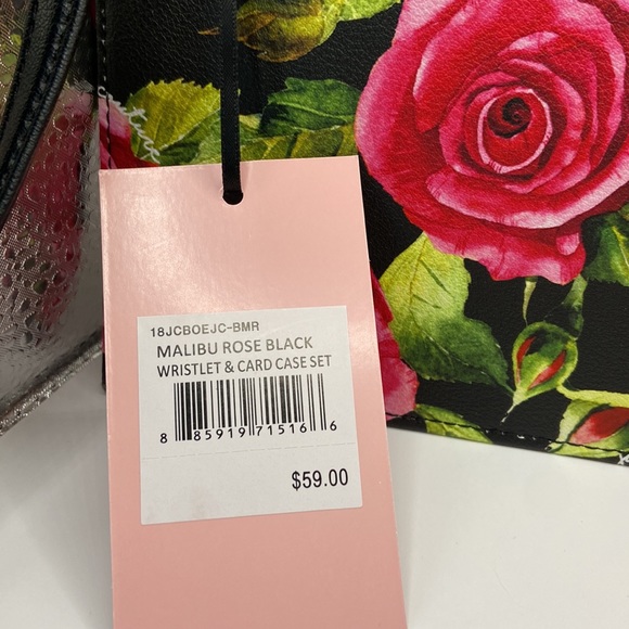 NWT Juicy Couture Malibu Rose Wristlet - Picture 4 of 7